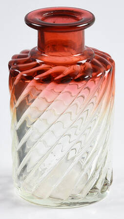 Swirl Rose Perfume Bottle No Stopper
