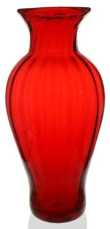 Vases #2715 16" Straight Optic Vase
