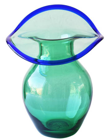 Vases #6419 11" Rippled Vase