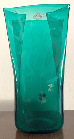 Vases #8813M 10" Paper Bag Vase