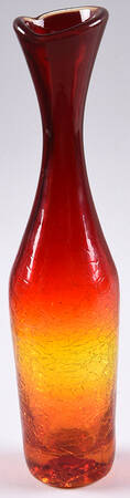 Vases #64B 10" Crackled Bud Vase
