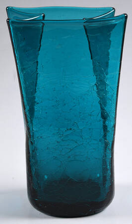 Vases #8813S Crackle Paper Bag Vase
