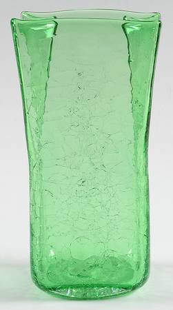 Vases #8813S Paper Bag Vase with Crackled Finish