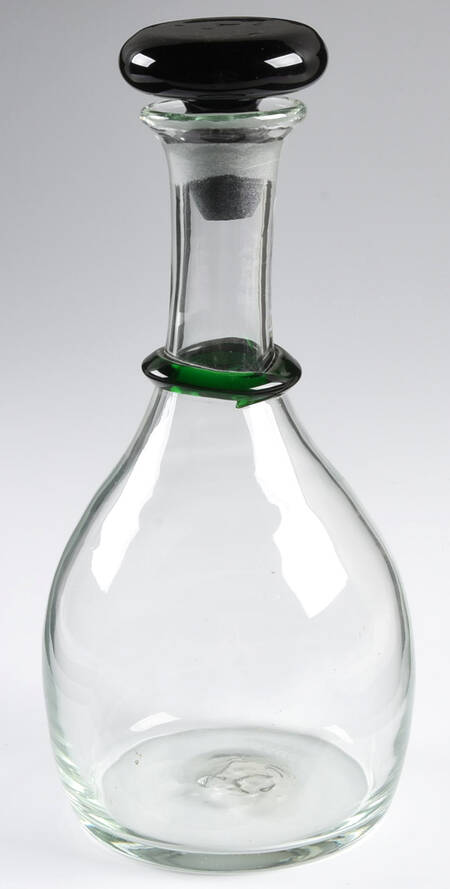 Decanters & Bottles #7619 Ring Decanter & Stopper