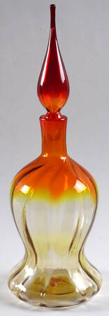 Decanters & Bottles #6811 Swirl Optic Decanter & Stopper