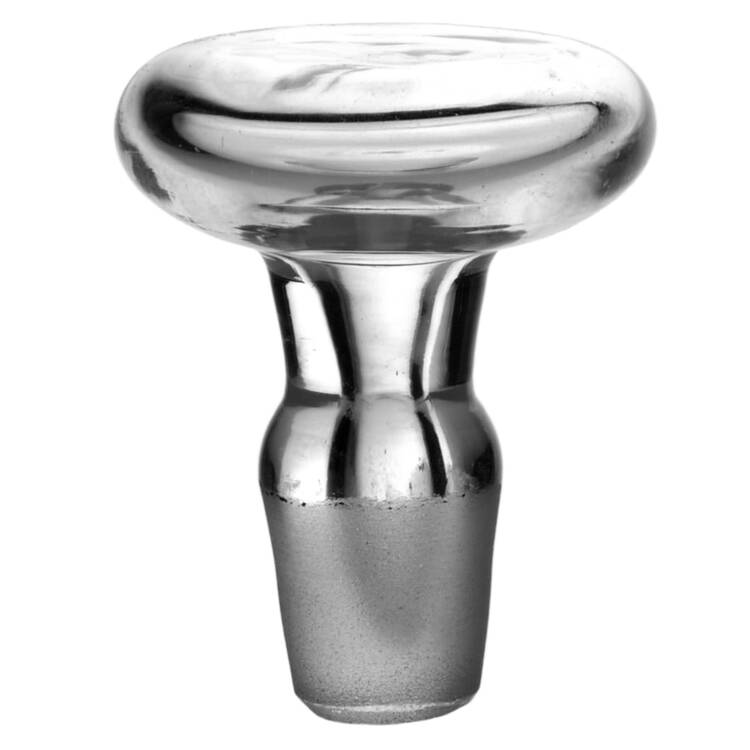 Decanters & Bottles #49 Crackled Pinch Stopper for Decanter