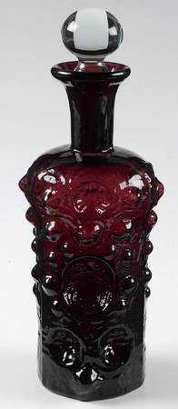 Decanters & Bottles #6819 Moonscape Decanter & Stopper
