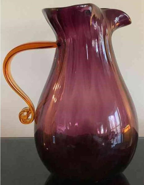 Pitchers & Jugs #9529 10" Diamond Optic Pitcher