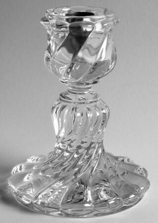 Bambous Hurricane Lamp, No Globe