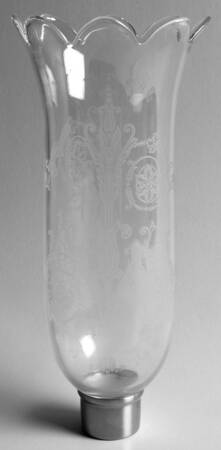 Bambous Hurricane Lamp, Globe Only