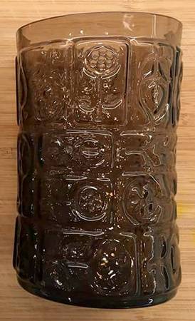 Patio Brown Flat Juice Glass
