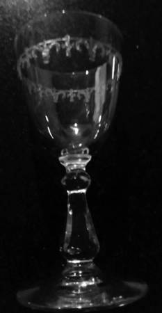 Etch #7301 Wine Glass