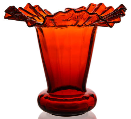 Giftware 7" Crimped Vase