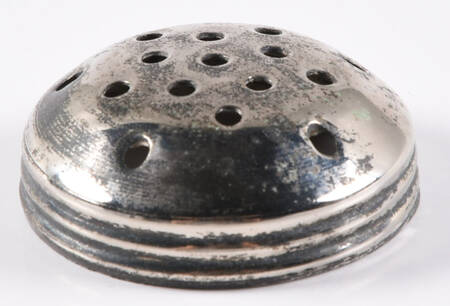 Mary Gregory Metal Lid for Sugar Shaker