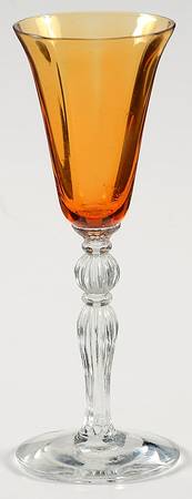 3035 Amber Cordial Glass