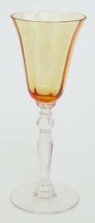 3035 Amber Wine Glass