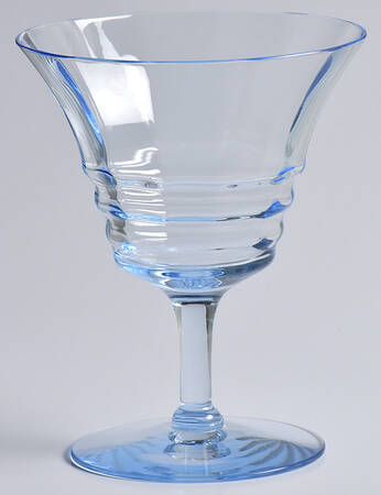 3077 Light Blue Champagne/Tall Sherbet