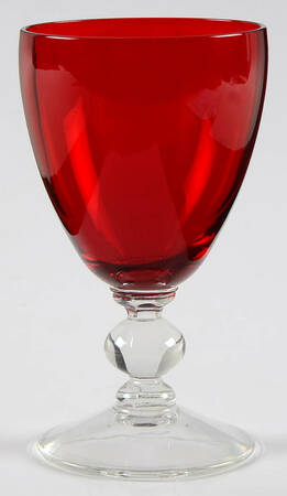 3103 Ruby (Ruby Bowl) Wine Glass by Cambridge