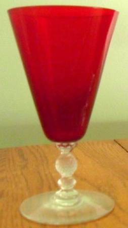 3122 Ruby Juice Glass