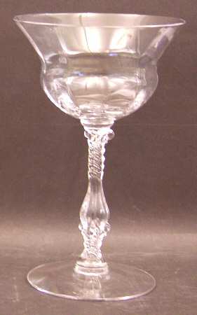 3126 Clear Champagne/Tall Sherbet