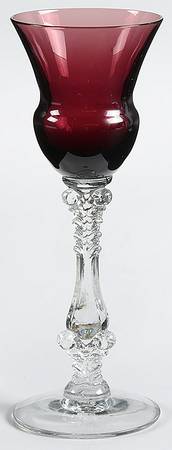 3126 Amethyst Cordial Glass