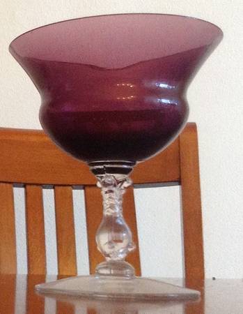 3126 Amethyst Low Sherbet