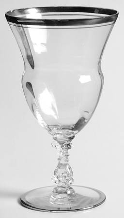 3126 Platinum 9 Oz Footed Tumbler