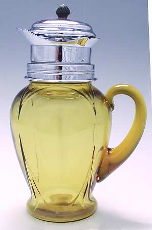 3400 Amber #3400/121 Cocktail Shaker with Top