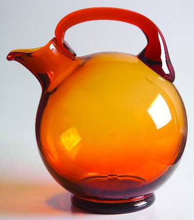 3400 Amber 3400/92 32 Oz Decanter No Stopper