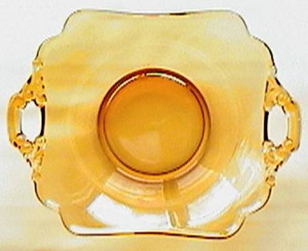 3400 Amber 3400/1181 Handled Bon Bon