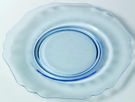 3400 Blue 8" Salad Plate (Shape 3400)
