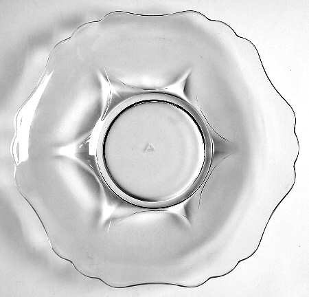 3400 Clear Cream Soup Saucer (Shape 3400)