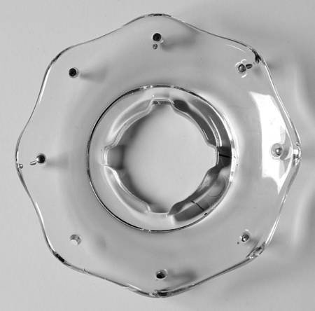 3400 Clear Bobeche-Holds 8 Prisms