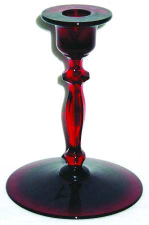 3400 Ruby 3400/1192 5" Candlestick