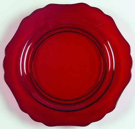 3400 Ruby 7" Salad Plate (Shape 3400)