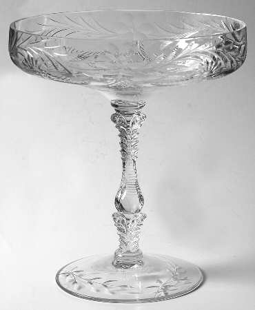 Achilles (Stem 3121) Round Compote (Height X Width)