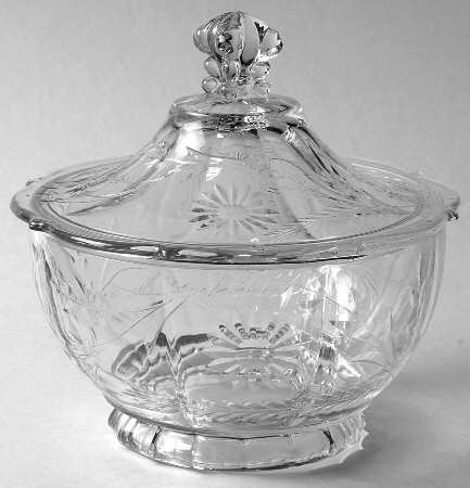 Adonis Footed Candy Box & Lid