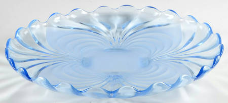 Alpine Blue (Stem 300) 14" 4-Toed Cabaret Plate