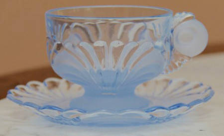 Alpine Blue (Stem 300) Cup & Saucer Set