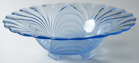 Alpine Blue (Stem 300) 12" Belled Bowl