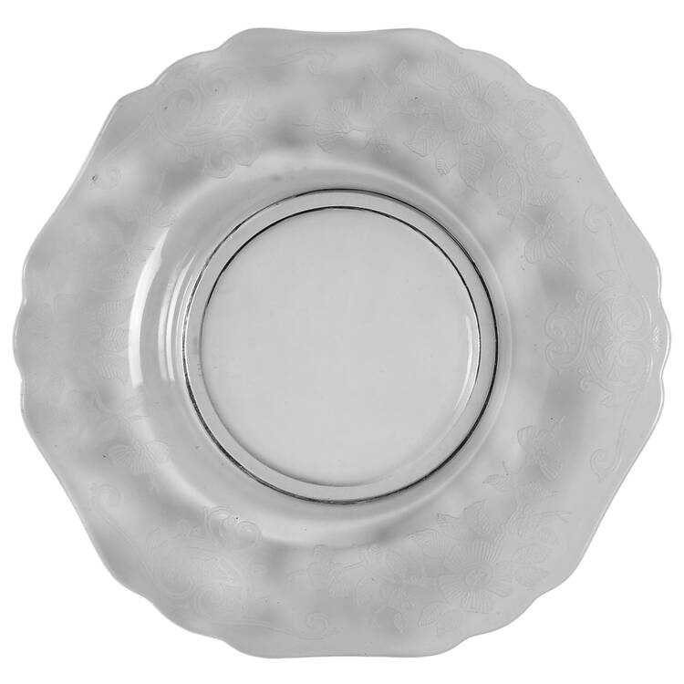 Apple Blossom Clear (Stem 3130) Bread & Butter Plate (Shape 3400)