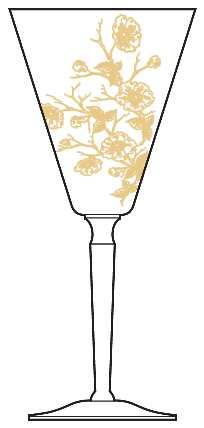 Apple Blossom Clear (Stem 3106) by Cambridge