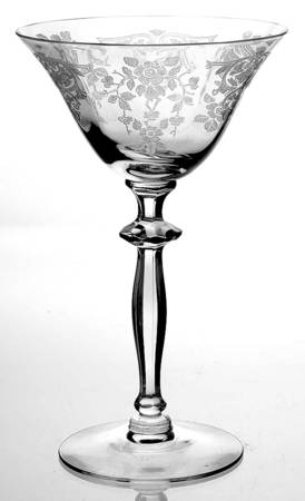 Apple Blossom Clear (Stem 3120) Champagne/Tall Sherbet