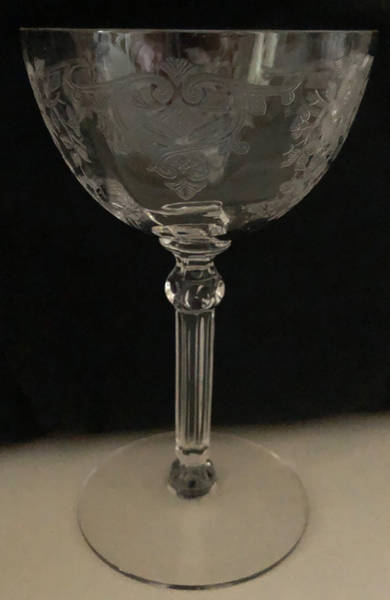 Apple Blossom Clear (Stem 3135) Champagne/Tall Sherbet