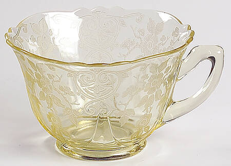 Apple Blossom Yellow (Stem 3130) Cup (Shape 3400)