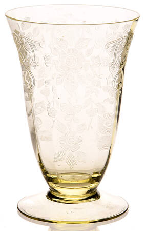 Apple Blossom Yellow (Stem 3130) 8 Oz Footed Tumbler