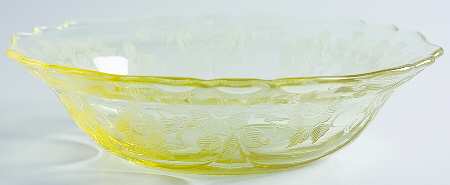 Apple Blossom Yellow (Stem 3130) 5" Fruit Bowl (Shape 3400)