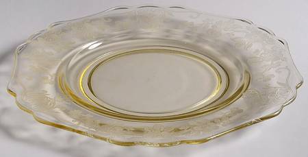 Apple Blossom Yellow (Stem 3130) 8" Salad Plate (Shape 3400)