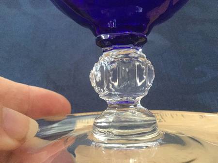 Aurora Cobalt Blue Ivy Bowl