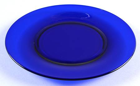Aurora Cobalt Blue Luncheon Plate